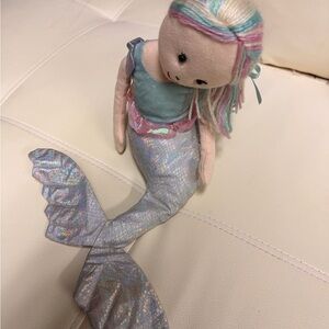 Jellycat Iridescent Mermaid Plush with Pastel Hues